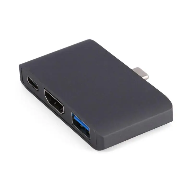 3 в 1 USB3.1 концентратор USB-C Тип с разъемами типа C и USB3.0+ 4 K HDMI+ PD USB-C сплиттер адаптер конвертер совместимый для Nintend переключатель