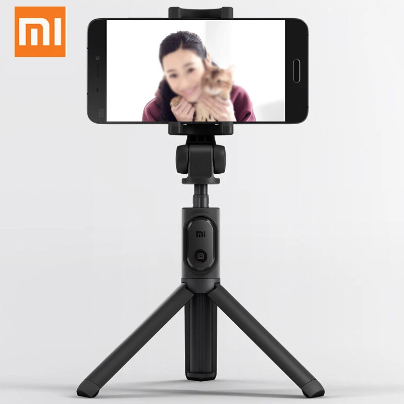 

Original Xiaomi Foldable Tripod Selfie Stick Extendable Wireless Button Shutter with Bluetooth Remote For Android smartphones