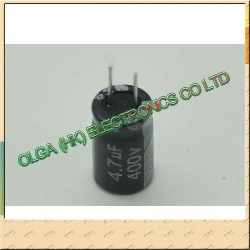 

Original Taiwan made lung capacity 400 v4 7 uf UF400V specification 4 7:10 * 16