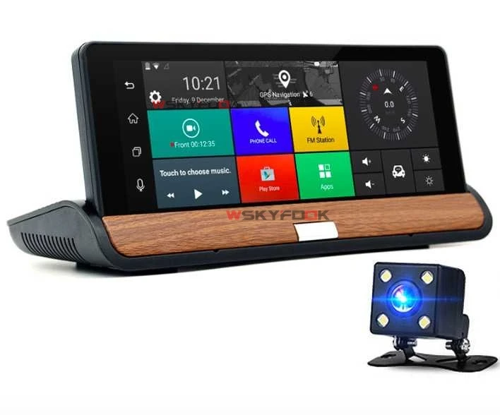 4G ADAS 7 inch Car font b GPS b font Navigation Bluetooth Android 5 0 Navigators