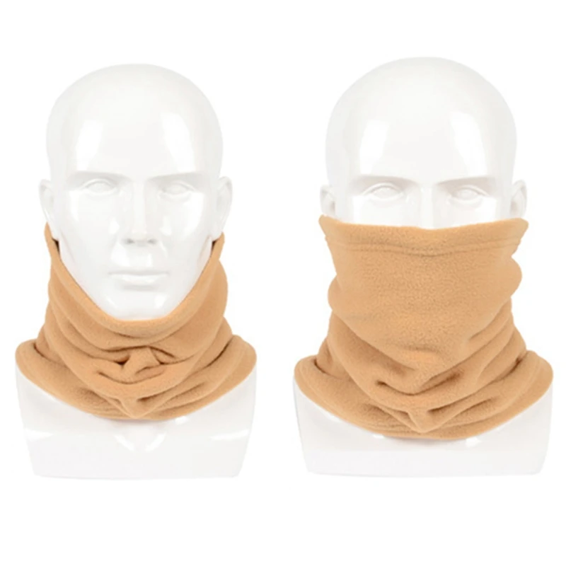 

Fleece Neck Tube Ear Warmer Gaiter Face Mask Headband Winter Thermal Warm Scarf for Camping Hiking Cycling Headwear Hat mask