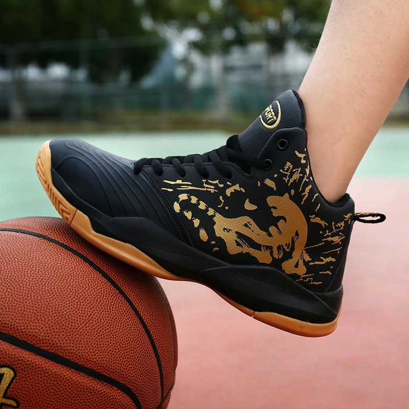 

2019 Men's Basketball Shoes Men's Cushioning Lightweight Basketball Shoes Non-slip Breathable Outdoor Sports For Boyfriend Gifts