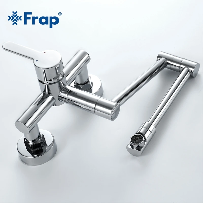Телескопический эргономичный смеситель Frap Y10166 настенный кран для раковины