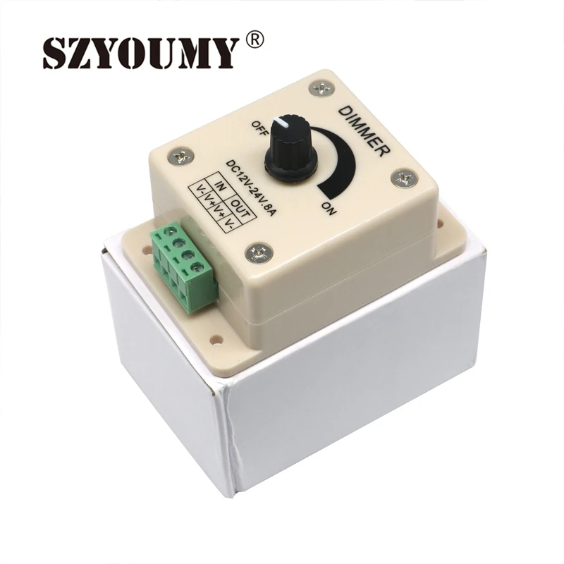 SZYOUMY Высокое качество 12 В 8А 96 Вт PIR сенсор светодиодные ленты переключатель для ламп регулятор яркости контроллер высококачественный