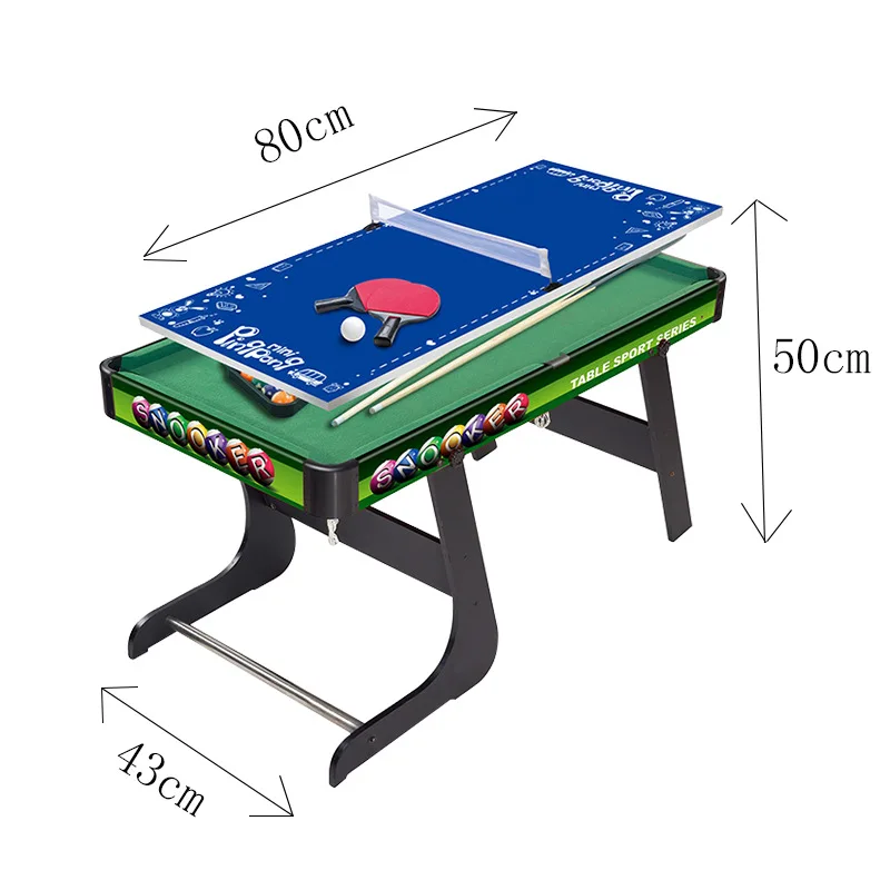 80*42,5*50 см Многофункциональный складной мини детский бильярдный стол/настольный теннис/Хоккей настольная игра снукер Спорт Развлечения