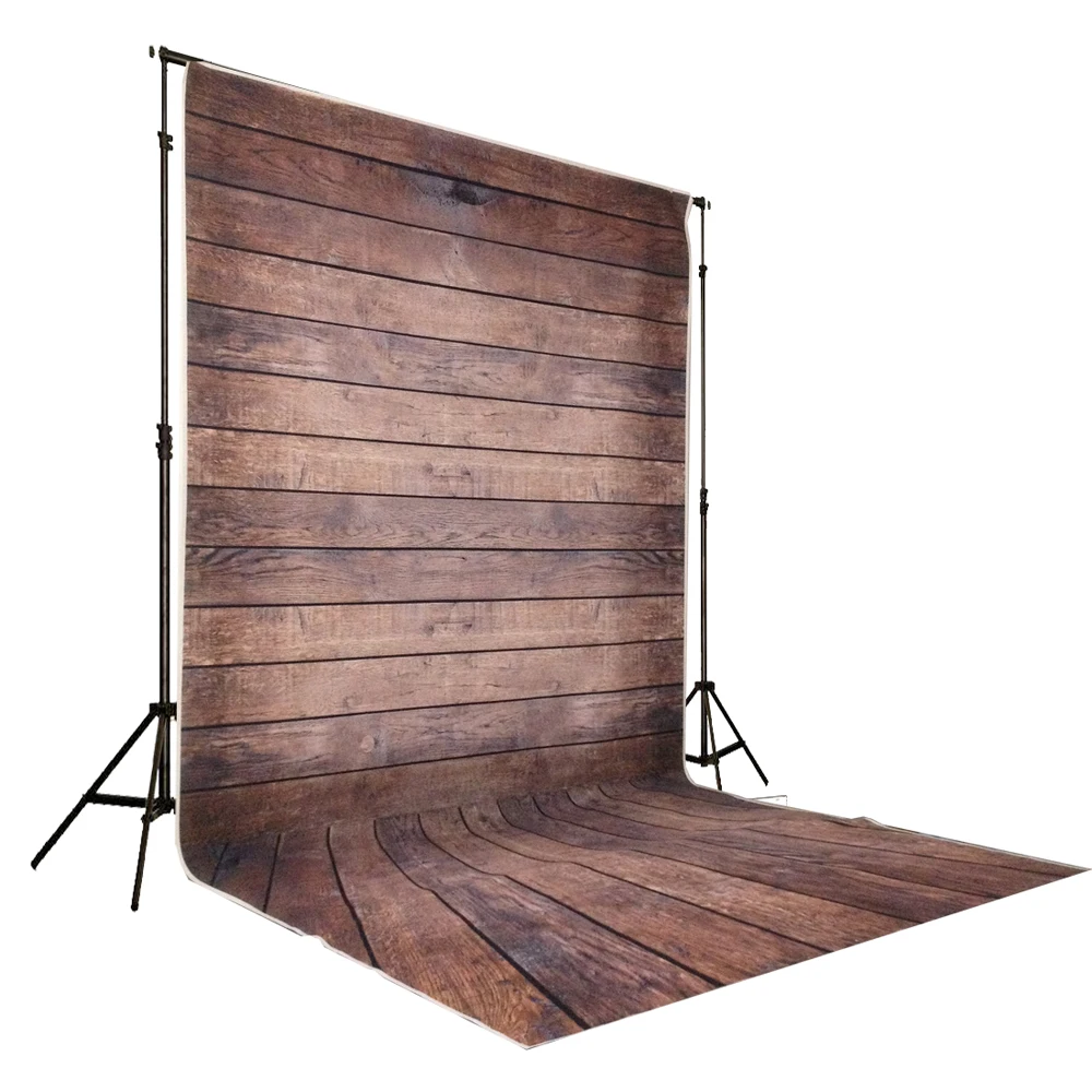 Brown wood Floor backgrounds studio photography backdrop newborn baby photo props for studio D-4926 christmas photography backdrop green tree dark wood floor xmas backdrop for newborn kids photo booth backgrounds studio custom