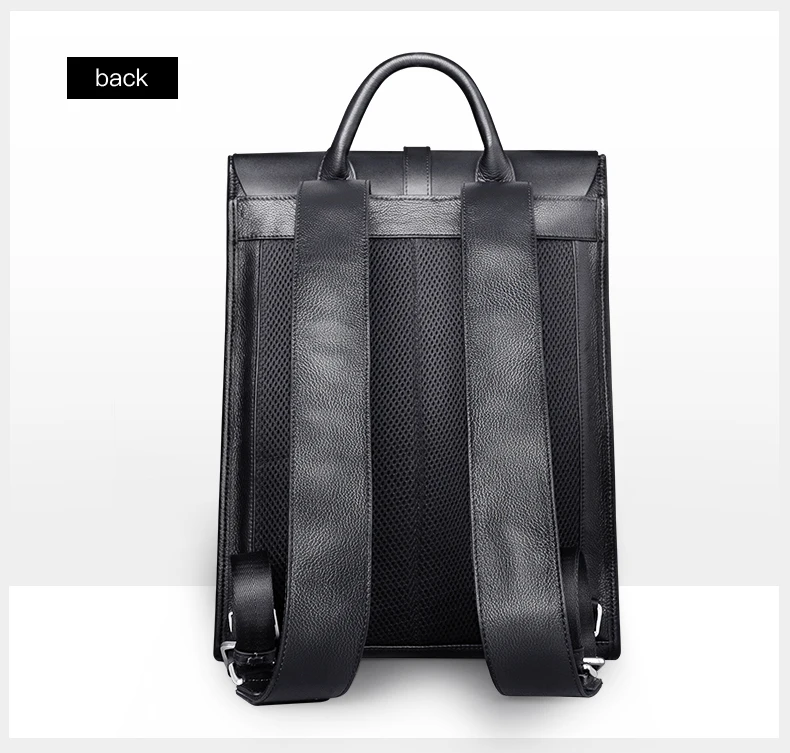 Роскошный дизайнерский мужской рюкзак из натуральной коровьей кожи, высококачественный настоящий кожаный рюкзак, Большой Вместительный мужской Школьный Рюкзак Для Путешествий