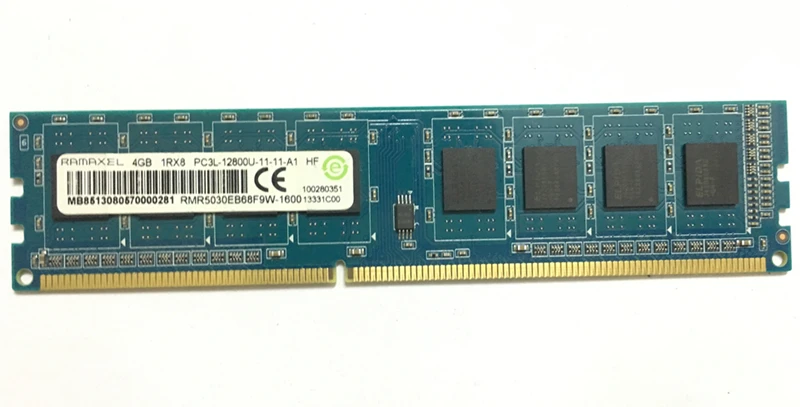 Настольная память Ramaxel технология DDR3 4 Гб 1600 МГц PC3L-12800 компьютер RAM 240PIN |