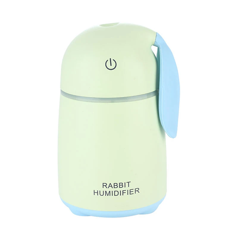 

170ML Mini USB Creative Rabbit Air Humidifier Aromatherapy Essential Oil Diffuser with LED Lamp Mist Maker for Home Office