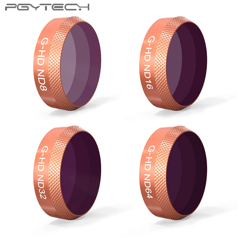 Ceny PGYTECH zaawansowany zestaw filtrów powietrza DJI Mavic UV CPL ND4 ND8 ND16 ND32 zestaw filtrów obiektywu dla DJI Mavic kamera powietrzna drona filtry soczewek