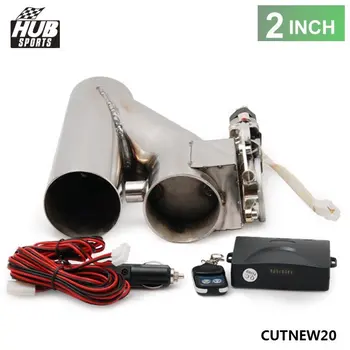 

2" EXHAUST CATBACK TURBO ELECTRIC E CUTOUT VER 2 With REMOTE UNIVERSAL PERFORMANCE For Subaru HU-CUTNEW20