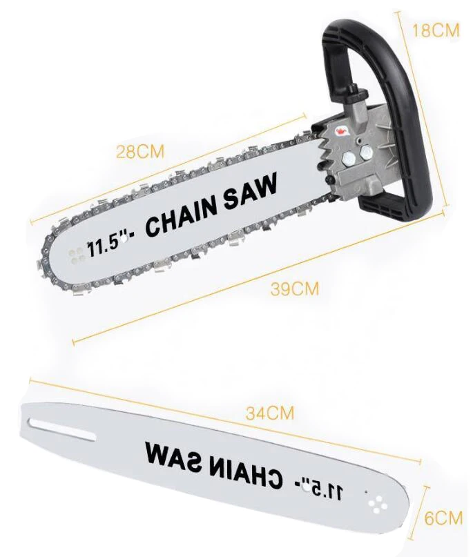  Portable cutting machine modification household electric woodworking chainsaw logging portable chai
