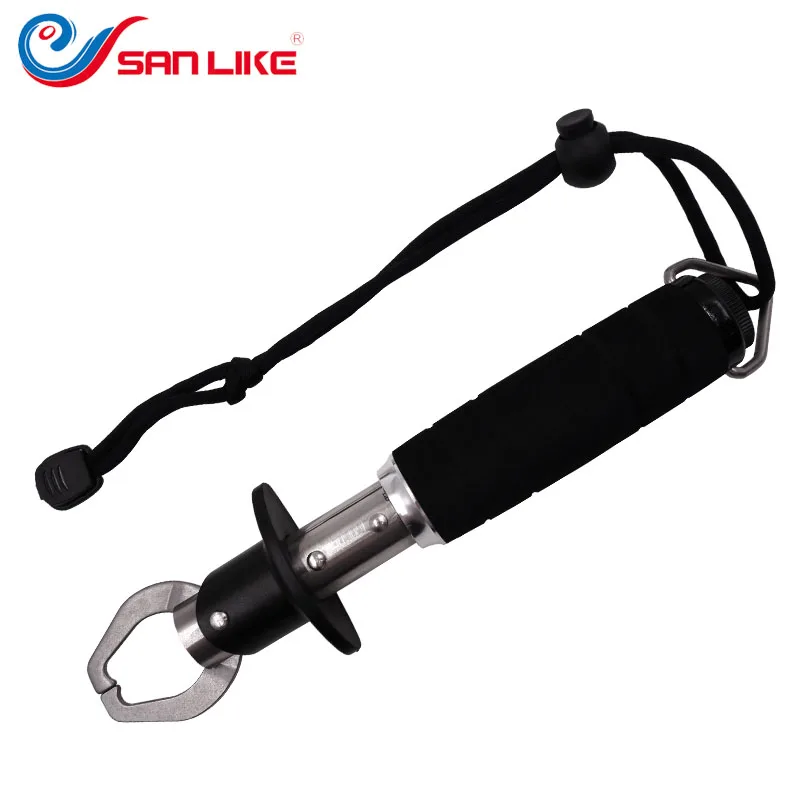 Fish Grip Lip Trigger Lock Fishing Tackle Gripper Grabber Grab Scale Tool CF