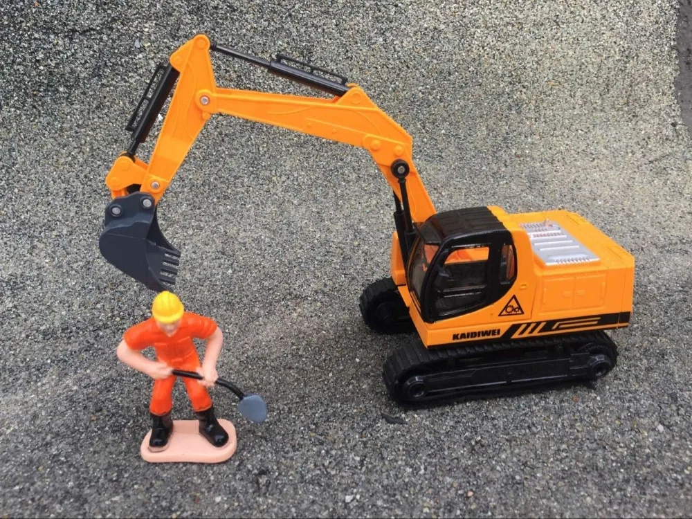 KDW Engineering car series of children s toys Alloy car model Crawler Excavator Gift box packing
