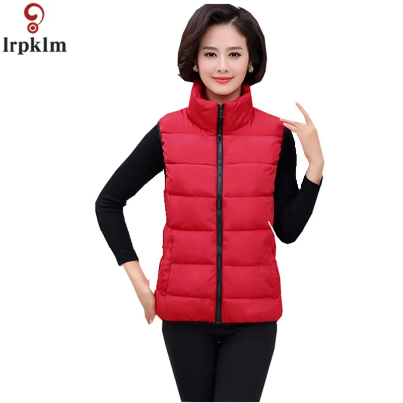 Chaquetas Invierno Mujer хлопковый жилет для пожилых людей среднего возраста одежда мам