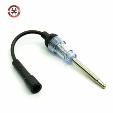 Bujía de coche probador de encendido 12V en línea igniton Spark Tester wire spark Test para Toyota y más coches