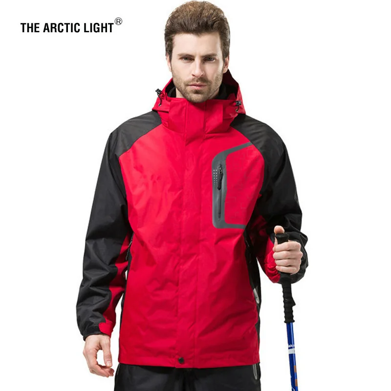 

THE ARCTIC LIGHT Winter Ski Jackets Suit Men Outdoor Thermal Waterproof Snowboard Jackets Climbing Snow Skiing Clothes