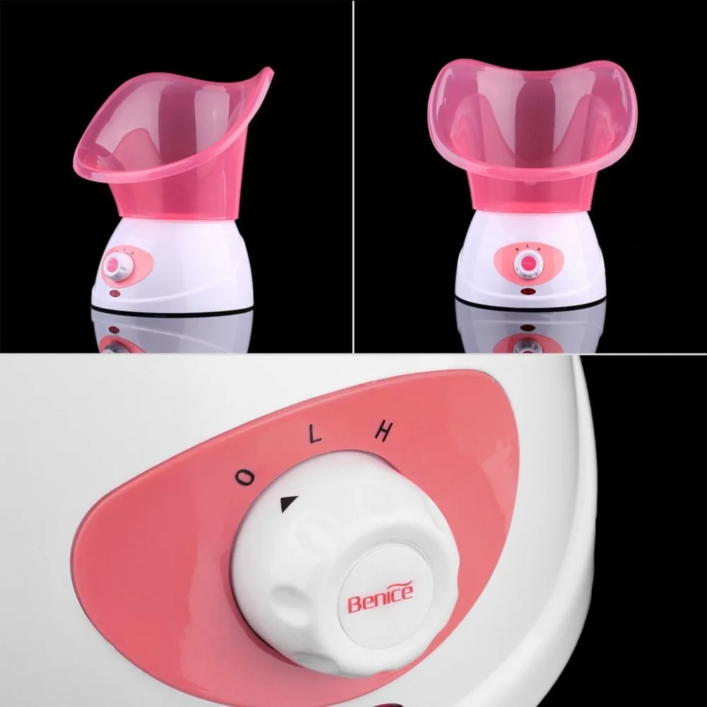 Face Care Thermal Facial Sauna Spa Sprayer Skin Renewal Refresh Mist Warm Steam Travel Face Steamer 3