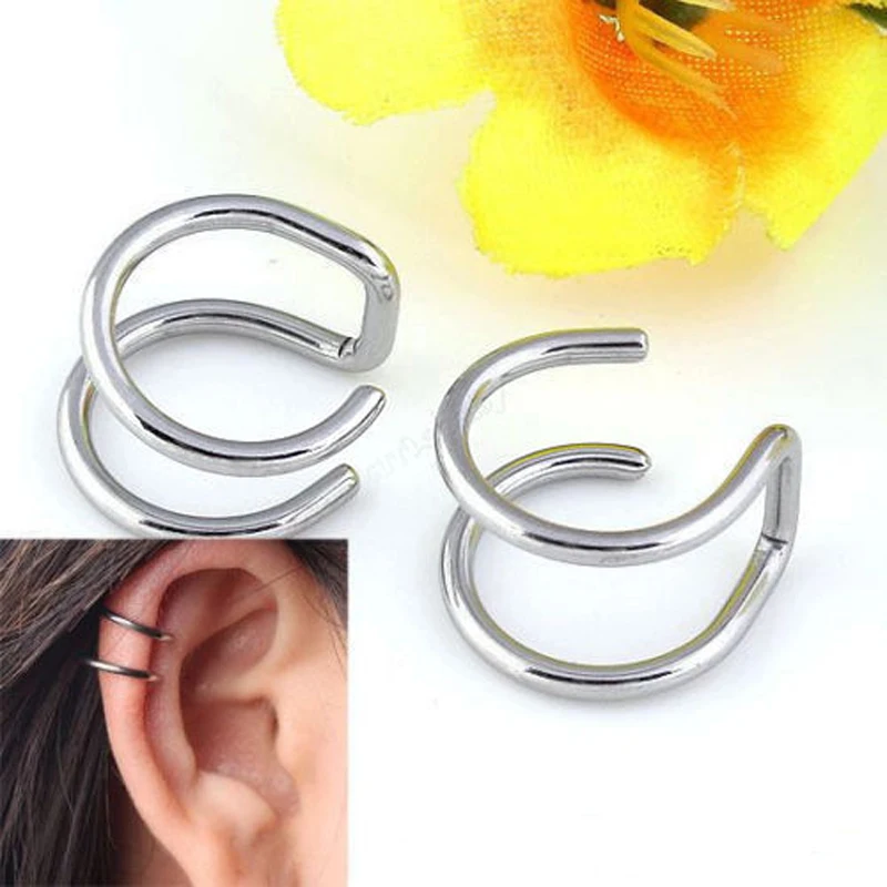 

LNRRABC Clip-on Earrings no pierced Non-piercing earcuff Ear Clip clip earrings without piercing Free Shipping