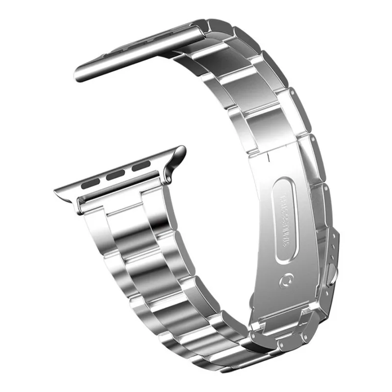 Металлический ремешок для Apple watch 44 мм 40 мм iWatch 42 мм 38 мм 316L браслет из нержавеющей стали для Apple watch 4 3 2 1 38