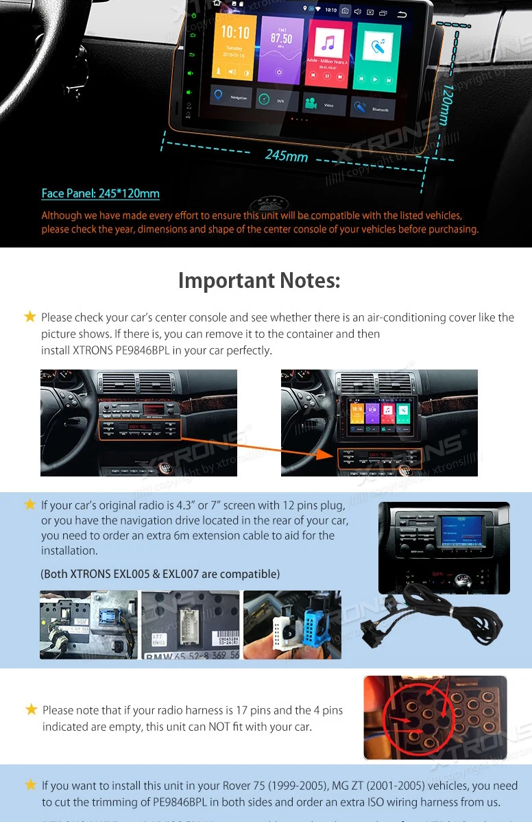 Sale 9" Android 8.0 Oreo OS Car Multimedia Navigation GPS Radio for BMW E46 1998-2006 & BMW E46 M3 2000-2006 with 4GB RAM 32GB ROM 2