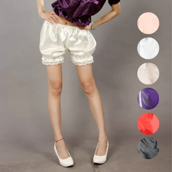 

Fashion Women Girls Safety Shorts Lolita Cosplay Lace Pumpkin Bloomers Short Under Pants FS99