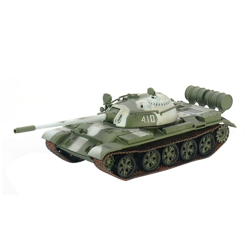 

1/72 scale pre-built World War II T-55 Soviet battle tank hobby collectible finished plastic model