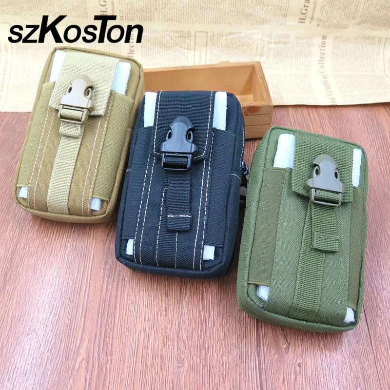 

Universal Outdoor Military Tactical Holster Hip Belt Bag Waist Phone Case For iPhone Samsung Xiaomi Huawei Wallet Pouch Purse
