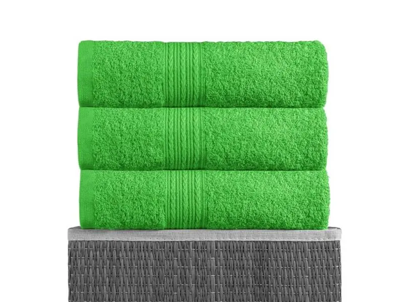 Towel bath BAYRAMALY, 100*180 cm, bright greenBath Towels AliExpress