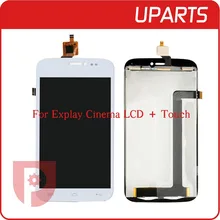 AAA High Quality For Explay Cinema LCD Display +Touch Screen Assembly LCD Digitizer Glass Panel Replacement Free Shipping