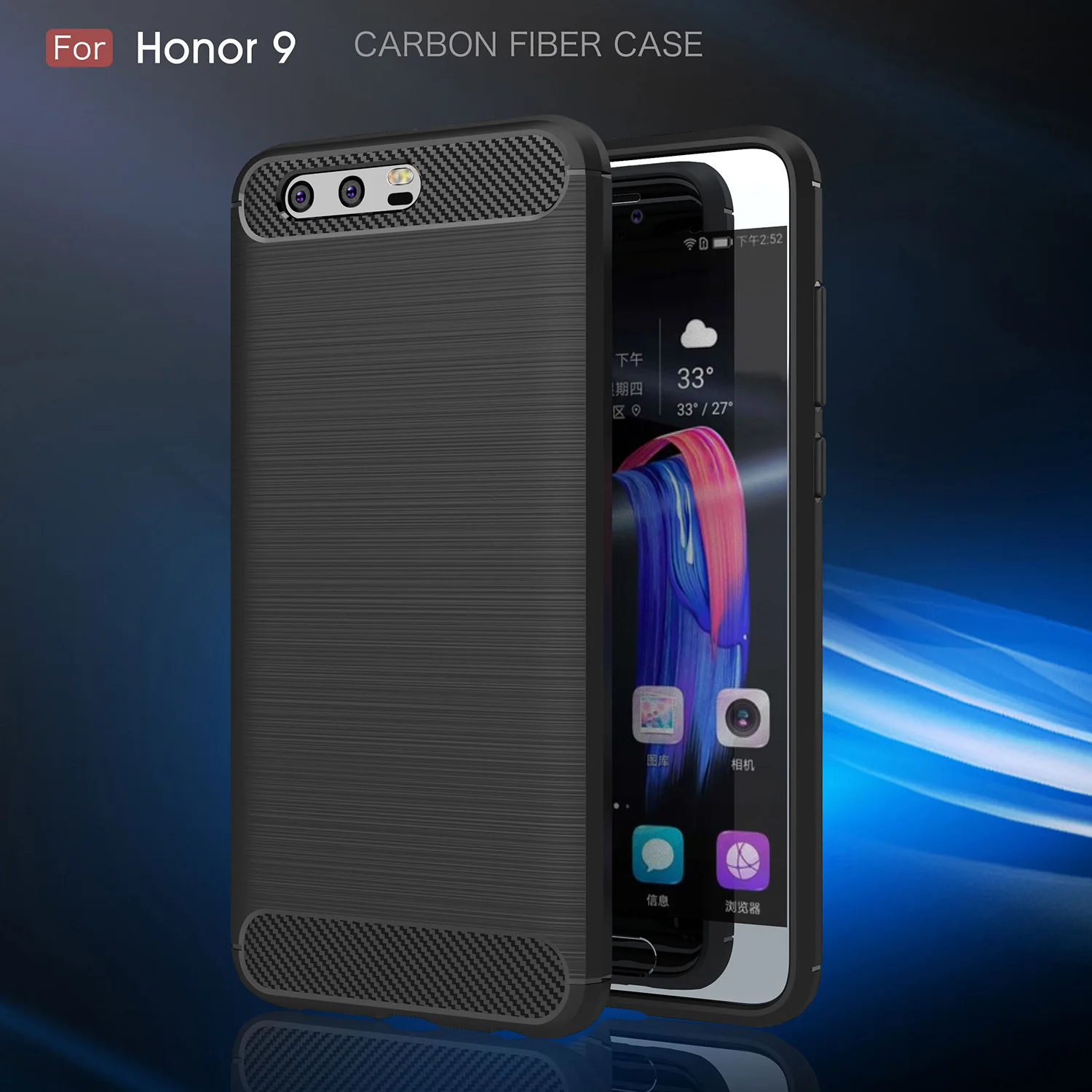 Чехлы для телефонов Huawei Honor 9 чехол Honor9 4 ГБ 64 мягкий силиконовый из ТПУ Honor-9