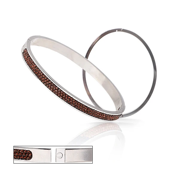 

New Arrivals Fashion Open Bangles Hot Wholesale Crystal Bangle Bracelet