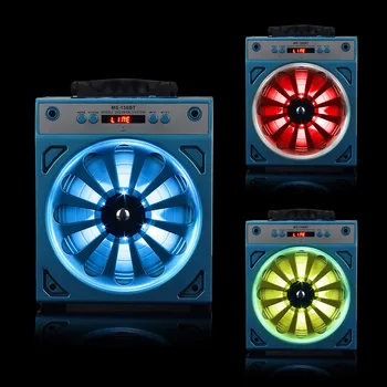 

HIPERDEL bluetooth speaker Wireless Portable Multimedia Speakers Super Bass with USB/TF/AUX/FM Radio C325