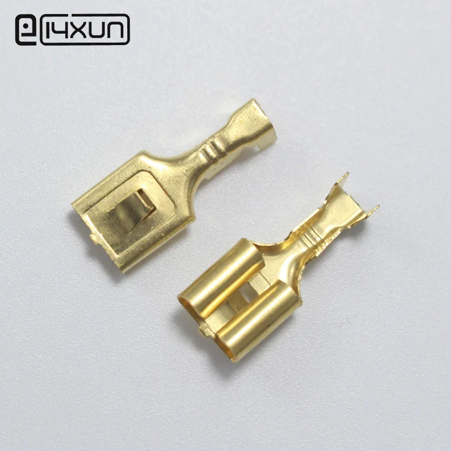 

20Pcs 7.8mm Female Crimp Terminal 7.8 mm Battery Connector Terminals Copper High Current Speaker Boat Switch Wiring Plug