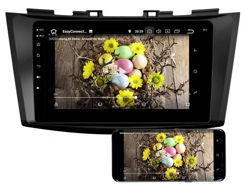 Clearance Belsee Android 8.0 Car Stereo  GPS Navi Radio Multimedia Stereo Head Unit for Suzuki Swift Ertiga 2011 2012 2013 2014 2015 2016 6