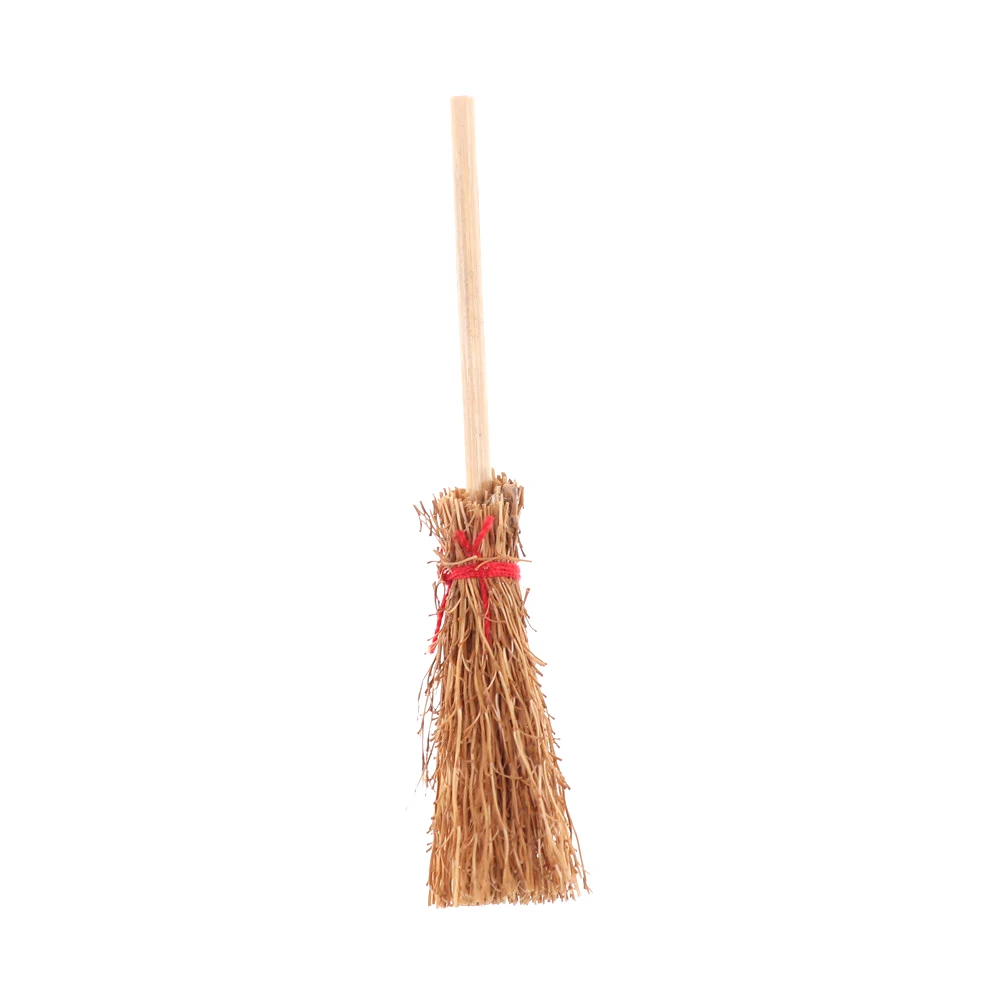 Новый миниатюрный кукольный домик Besom деревянная ведьма масштаб 1/12 мебель