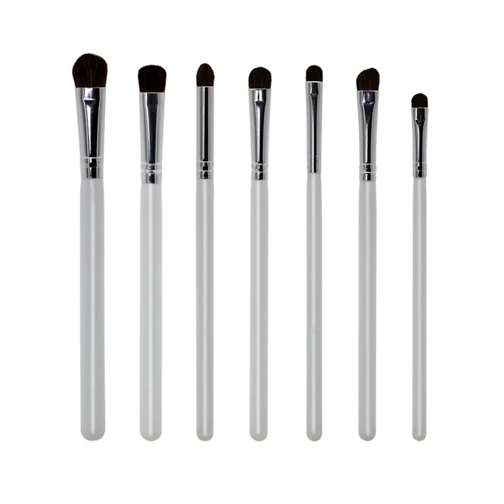 Classic 7pcs Brushes for Makeup 100 Natural Animal Horse Pony Hair Eye