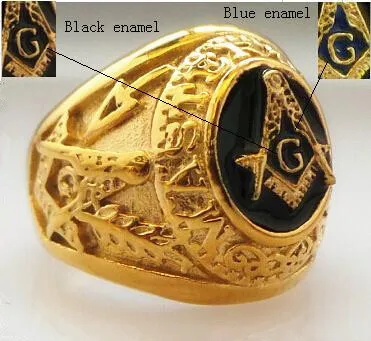 Кольцо из нержавеющей стали mason Золотое мужское кольцо ювелирные изделия масонство масонское кольцо из нержавеющей стали кубический цирконий для мужчин