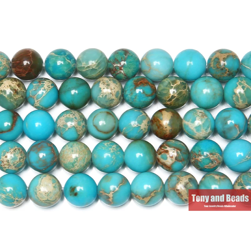 Collier Ras-du-cou En Jaspe Sédiments Marins, Perles 12mm, Brut Naturel
