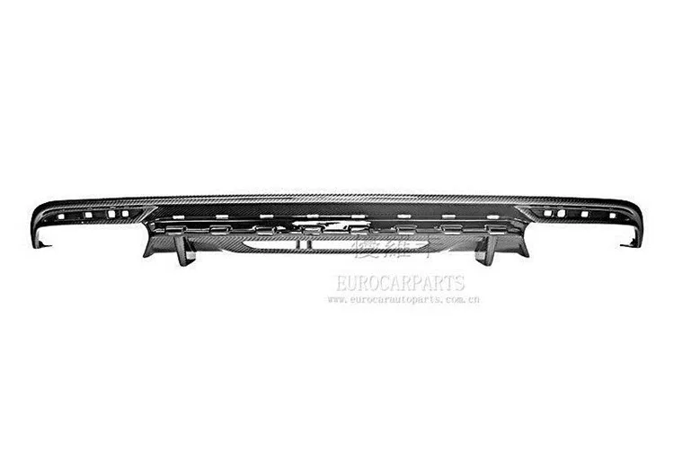Benz S63 carbon fiber front lip and rear diffuser Kohlenstoff style fit for MB S-class W222 S63 S65 2014year ~  (2)