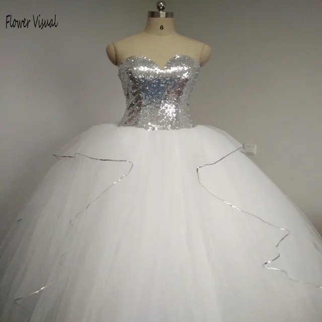 Poofy Wedding Dresses Bling