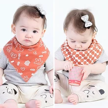 Уорнер Вонг детские нагрудники высококачественный треугольник двухслойные хлопковые мультфильм животных нагрудники мультфильм трусики с изображением героев мультфильмов для малышей Бандана слюнявчик DS19