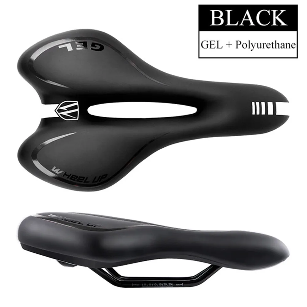 Comfortable Professional Bicycle Cycling Saddle Hollow Design Cushion Seat Hi-ten Steel Rail Mountain Road Bike MTB Saddle Z0701