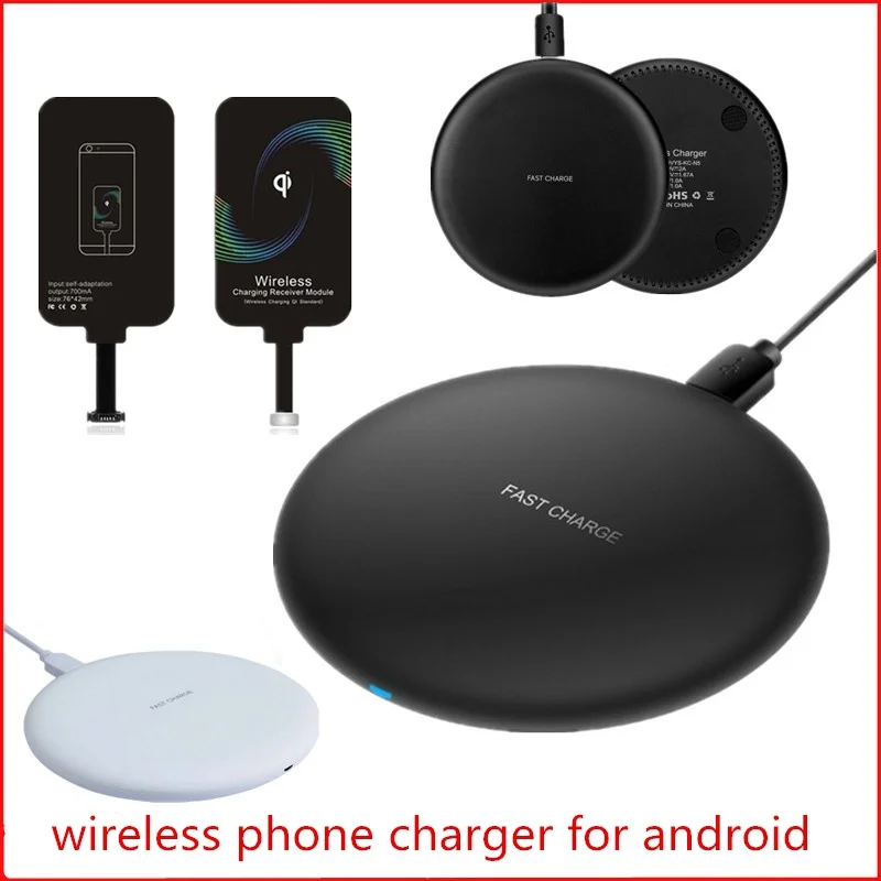 

Qi Wireless Charging Kit Transmitter Charger Adapter Receptor Receiver Pad Coil Type-C Micro USB kit for iPhone samsung Huawei