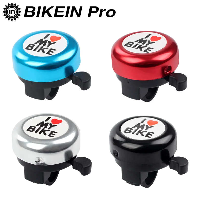 

BIKEIN Mountain Bike Bell Super Loud Clearly Sounds Bells Aluminum Cycling MTB Handlebar Horn 31g Bicycle Accessories 4 Colors