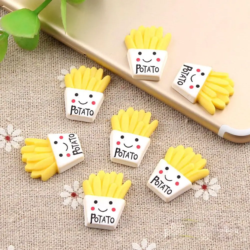 

French Fries Polymer Slime Modeling Clay DIY Kit Accessories Box Toy for Kids hot sale