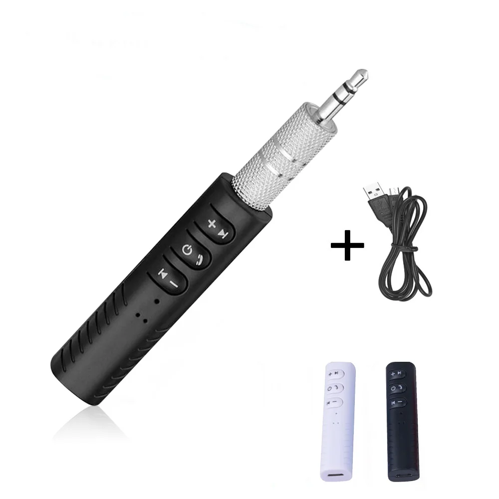 Автомобильный Bluetooth Handsfree Kit 3 5 мм разъем авто AUX для динамиков наушники стерео