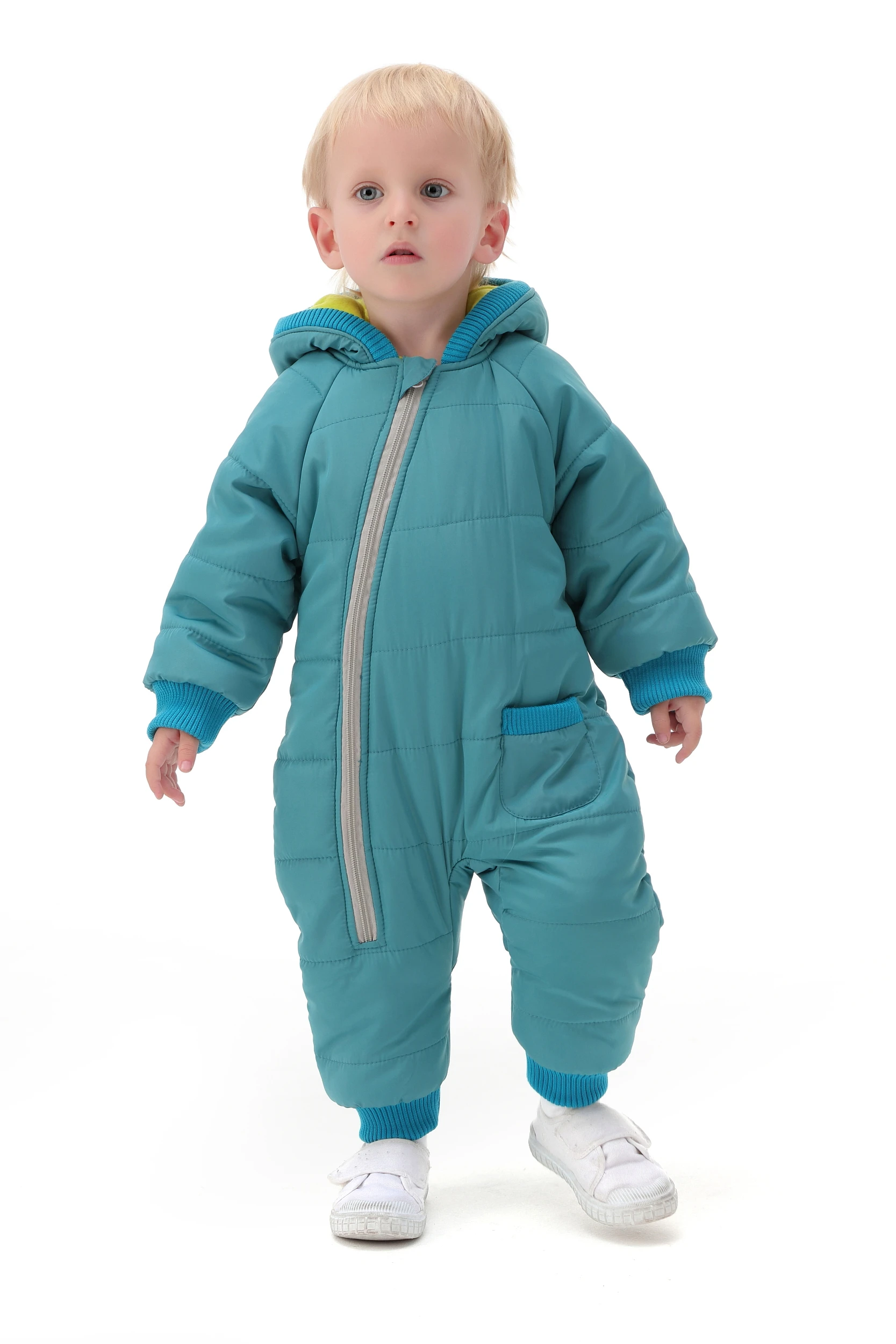Качественные зимние детские комбинезоны толстой хлопковый костюм для мальчиков и девочек теплая одежда для малышей детская верхняя одежда 4 цвета