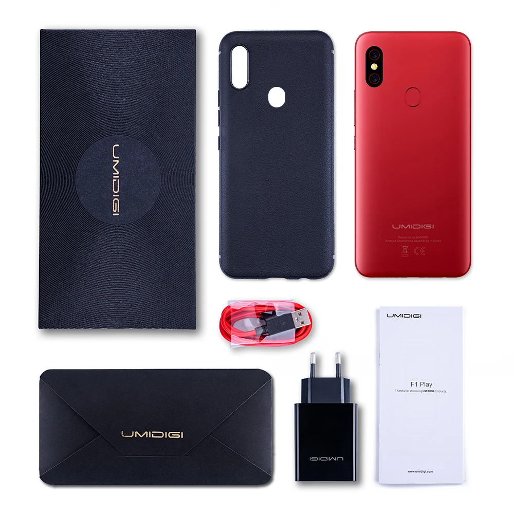 UMIDIGI F1 играть Android 9 0 48MP + 8MP 16MP камеры 5150 mAh 6 ГБ Оперативная память 64 Гб Встроенная 3