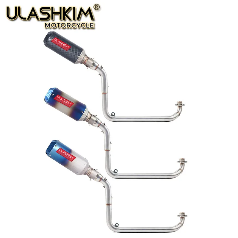 

MSX 125 Motorcycle Modified Exhaust Muffler Laser Marking stainless steel With DB Killer Connect Pipe FOR honda grom MSX125 M3